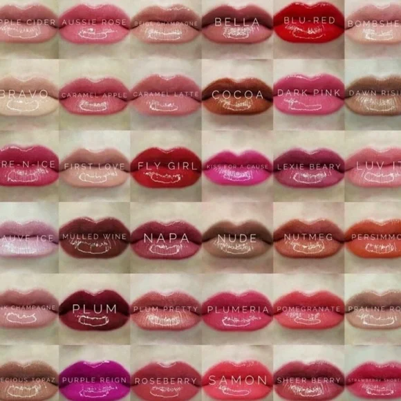 BUNDLE: LipSense Glosses in Blu Red and Fly Girl - Picture 1 of 1